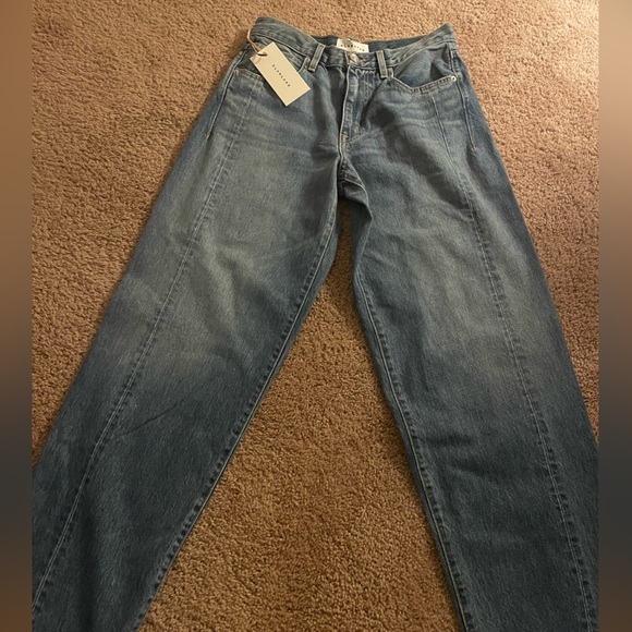 NWT SLVRLAKE Jackson No Side Seam Leg Fever Pitch Wash - Picture 4 of 8